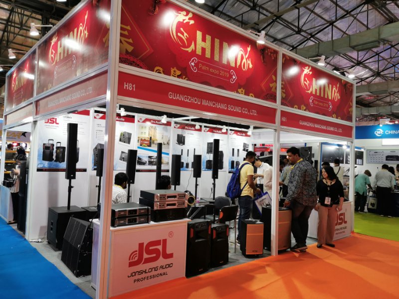 JSL爵士龍音響出席印度孟買PALM Expo India 2019